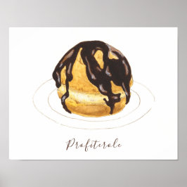 Profiterolött Poster