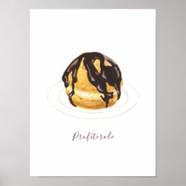 Profiterolött Poster