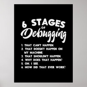 Progammer 6 felsökningssteg poster