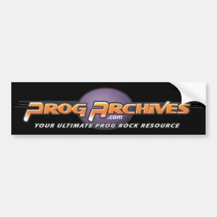 Progarchives.com officiell bildekal (svarten)