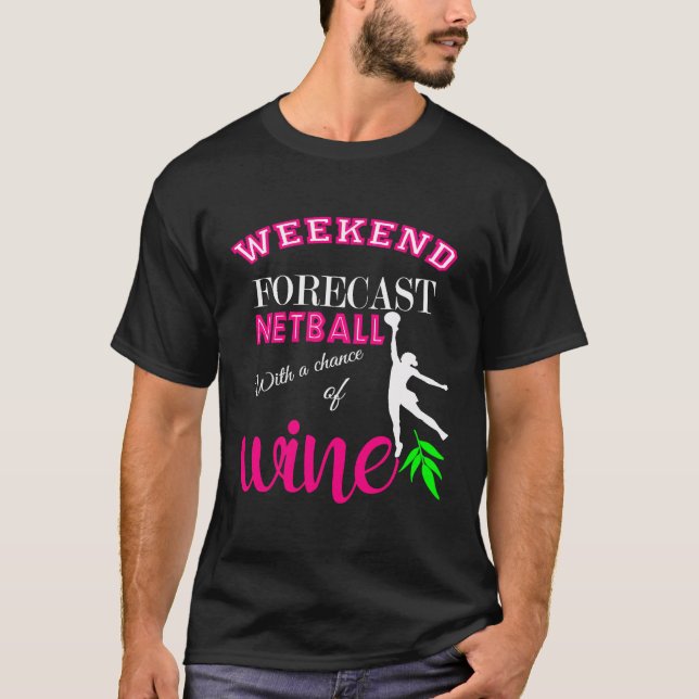 Prognoscentret i helg och Vin-slöjan T Shirt (Framsida)