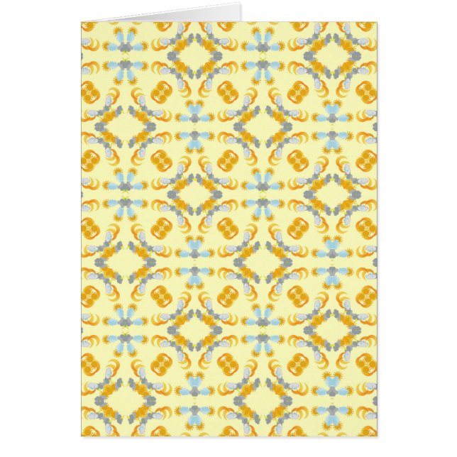 Prognosen är vacker hälsningskort (Framsidan)