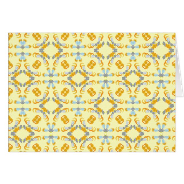 Prognosen är vacker hälsningskort (Framsidan Horizontal)