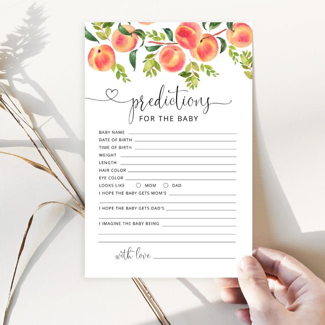 Prognoser för vattenfärgspersikor för baby (Skapare uppladdad)