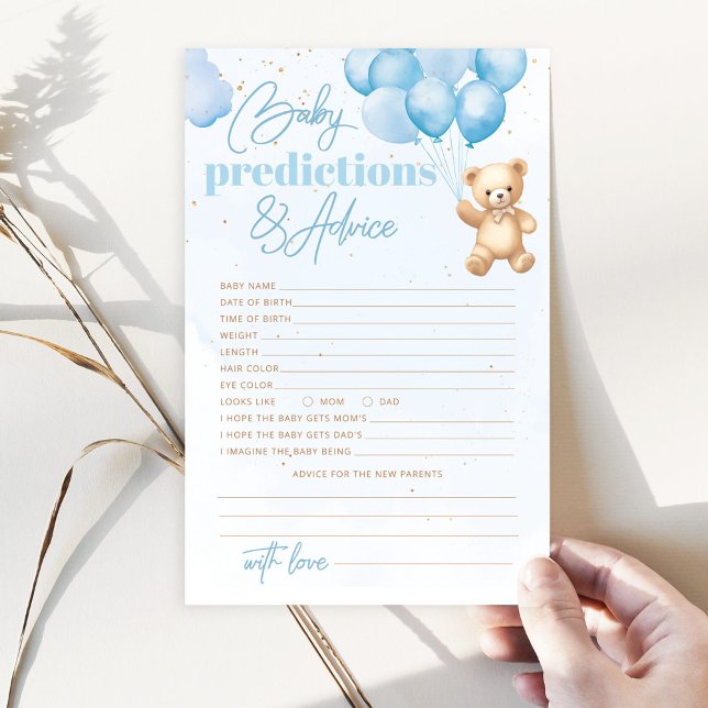 Prognoser och råd för ballonger nalle baby (Skapare uppladdad)