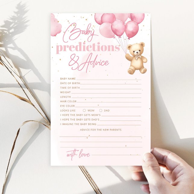 Prognoser och råd för ballonger nalle baby (Skapare uppladdad)