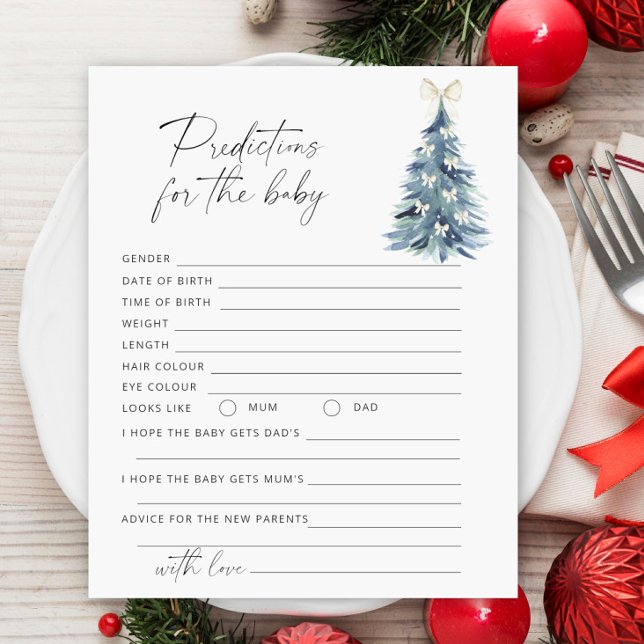 Prognoser och råd under julvintern baby (Skapare uppladdad)