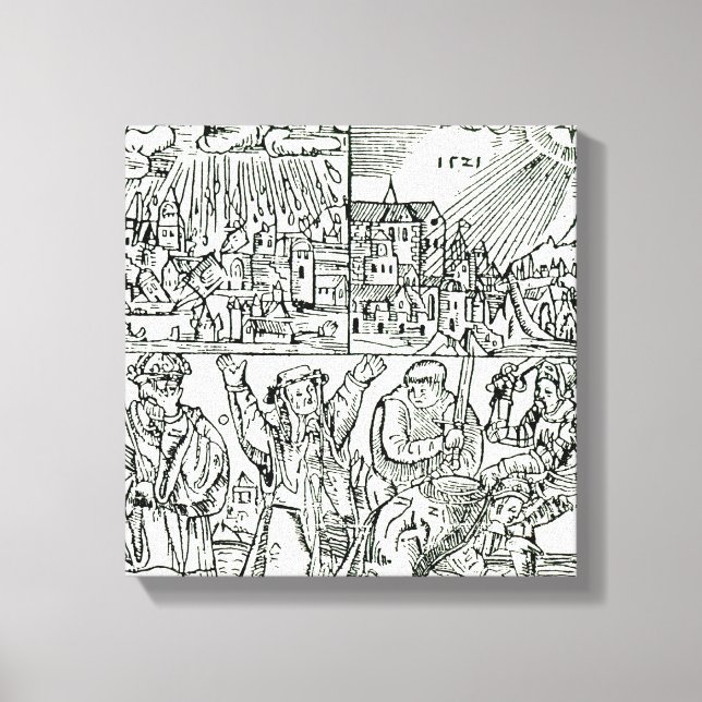 Prognostications, 1521 canvastryck (Framsida)