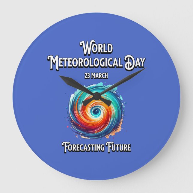 Prognostisera framtiden. stor klocka (Framsida)