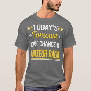 Prognostiserad Amateur Radio Ham Radio T Shirt