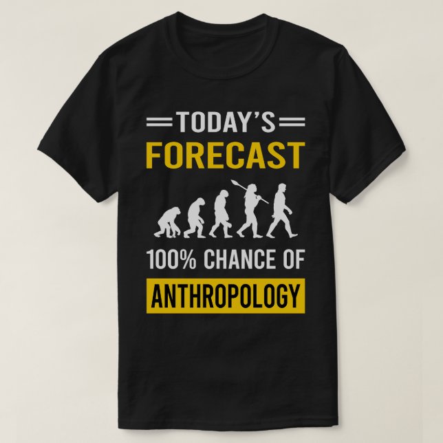 Prognostiserad antropologi Antropolog T Shirt (Design framsida)