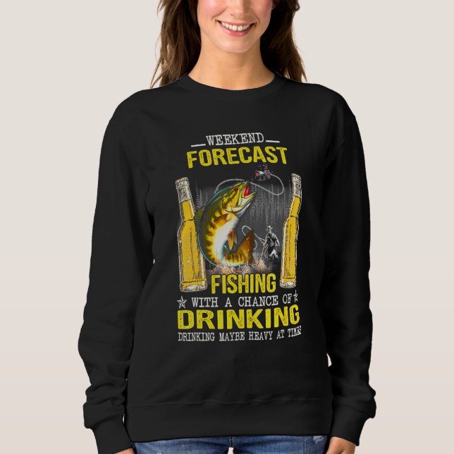 Prognostiserat fiske i helg med byte av dryck t shirt (Framsida)