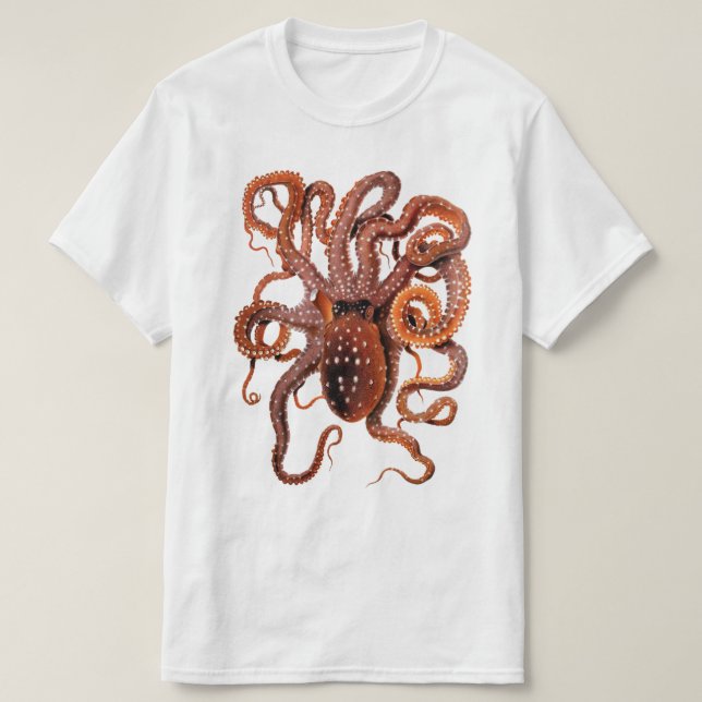 Prografik för otopus T-Shirt (Design framsida)