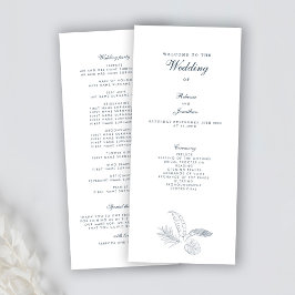 Program för Bröllopsdag i Tropical Löv