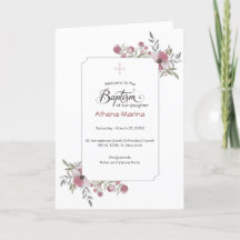 Program för dop för Athena grekiskt ortodoxkyrka