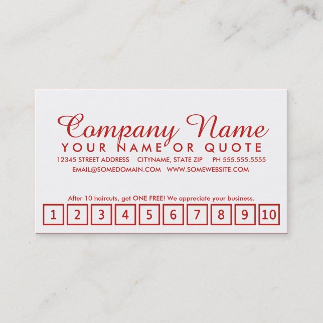 program för emostillojalitet lojalitetskort (Framsida)