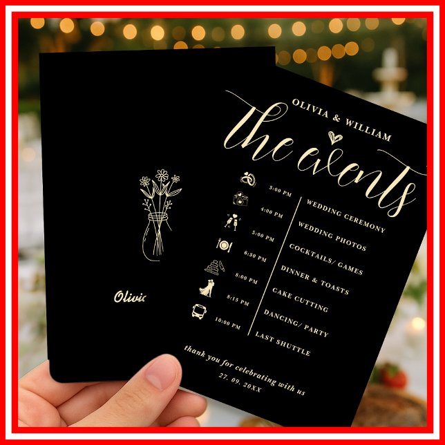 Program för händelseresortering i Butter Gult Bröl (Skapare uppladdad)