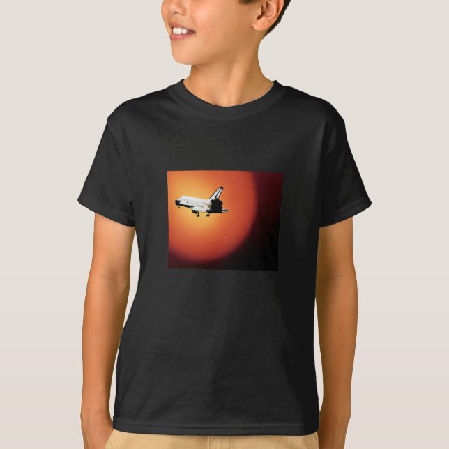 Program för rymdfärja för finalflygNasa T-shirt (Framsida)