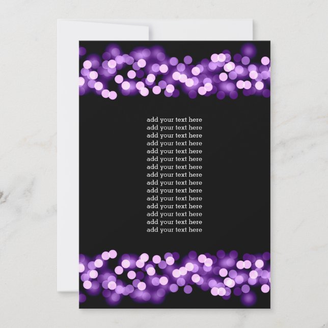 Program Insats Lila Hollywood Glam (Framsida)