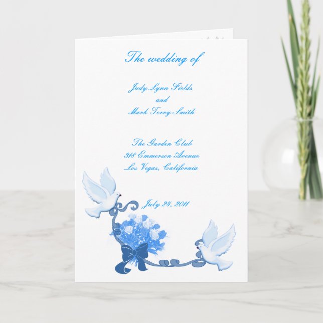 Program-kort för Anpassningsbar Program (Framsida)