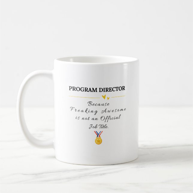 Programdirektör Kaffemugg (Vänster)