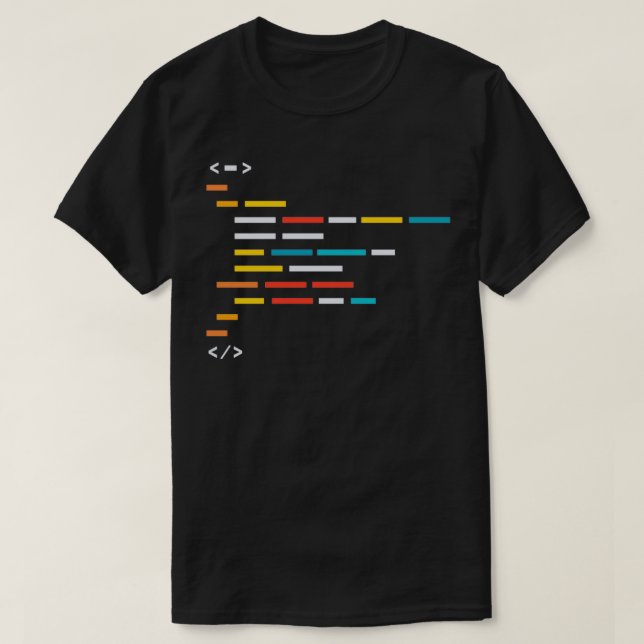 Programkodblock T Shirt (Design framsida)