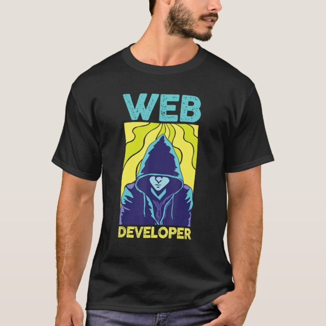 Programmer Coding  Programming Language  Web Devel T Shirt (Framsida)