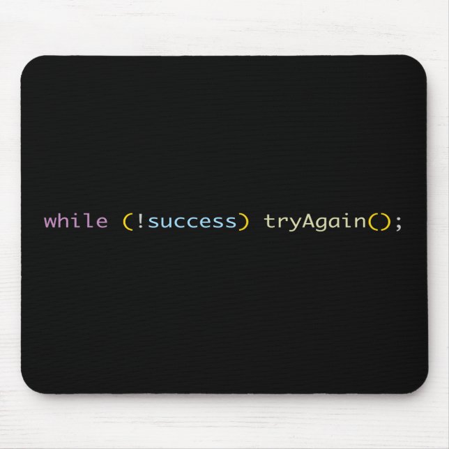Programmer Developer Coding Humor Try Again Loop Musmatta (Framsidan)