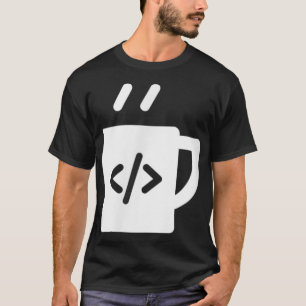 Programmer för JavaScript-kod för kaffeutvecklare T Shirt