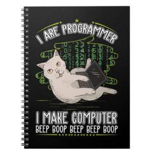 Programmer humor datavetenskap anteckningsbok