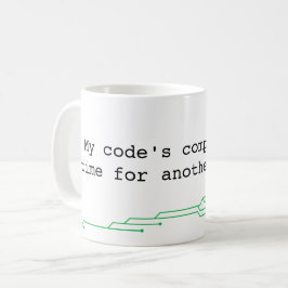 Programmer Humor Pun Kaffemugg