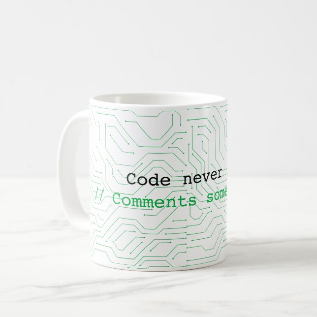 Programmer Humor Pun Kaffemugg (Framsida vänster)
