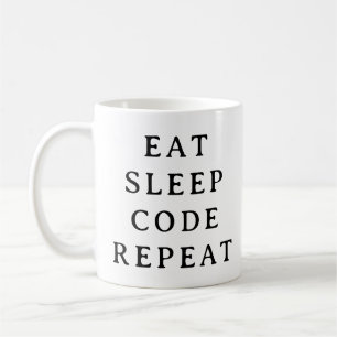 Programmer Life Mugg - Upprepad gåva av viloläge -