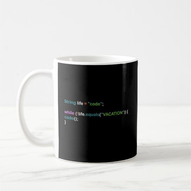 Programmer Nerd Computer Science Programming Kaffemugg (Vänster)