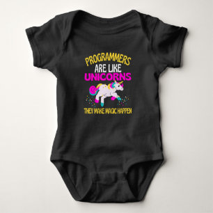 Programmer Unicorn , Magic Unicorn Programmers T Shirt