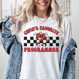 Programmer Valentines day, Valentine Computer Nerd T Shirt