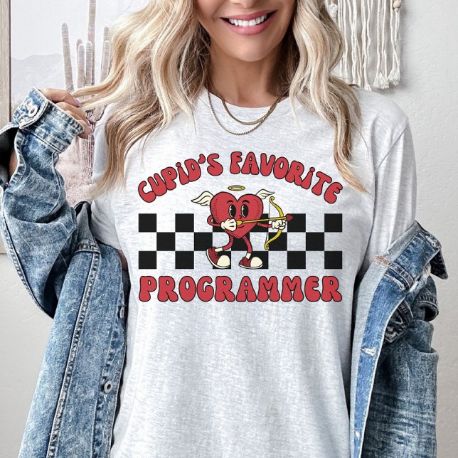Programmer Valentines day, Valentine Computer Nerd T Shirt (Skapare uppladdad)