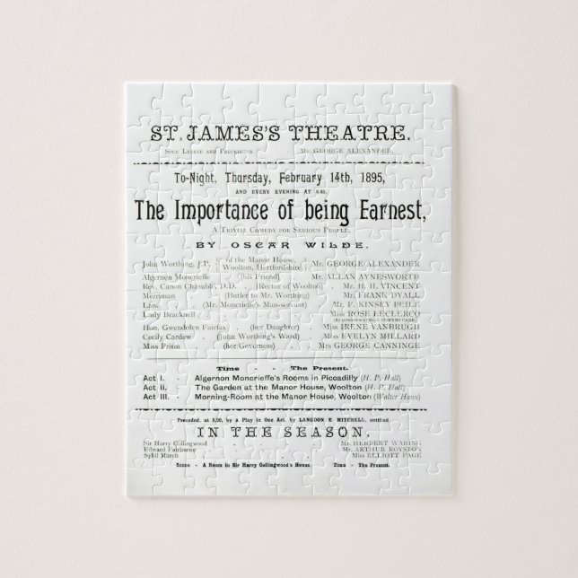 Programmera för en kapacitet av betydelsen av B Pussel (Vertikal)