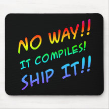 Programmera humorn Mousepad