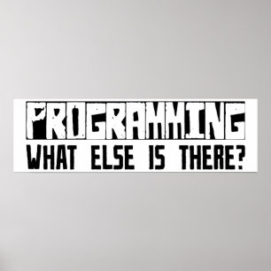 Programmera vad annat är där? poster