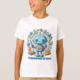 Programmerad att lära - Robot T-Shirt