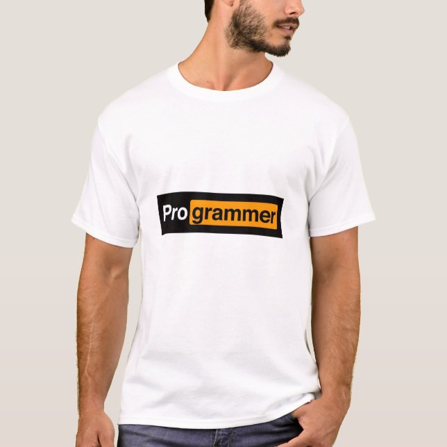 Programmerar-T-Shirt T Shirt (Framsida)