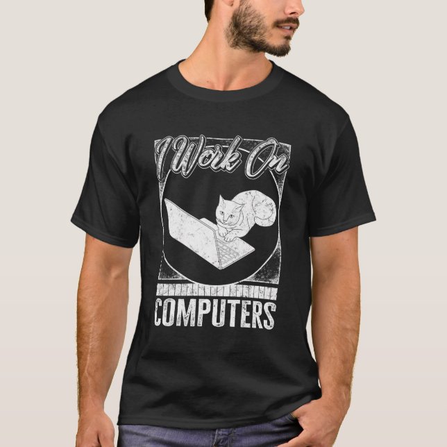 Programmerarbete med kodkodningskoder för HTML Jav T Shirt (Framsida)