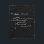 Programmerare Computer Science Memding Coding Humo Fleecefilt<br><div class="desc">Programmerare Computer Science Memding Coding Humor</div>