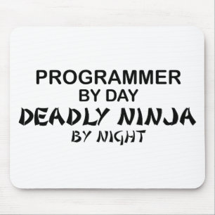 Programmerare dödliga Ninja vid natt Musmatta