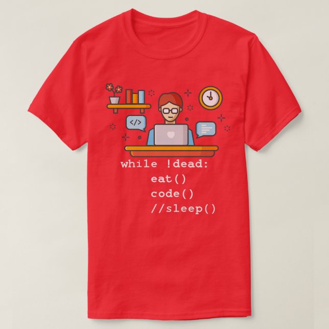 Programmerare för datorvetenskapsprogrammering Pre T Shirt (Design framsida)