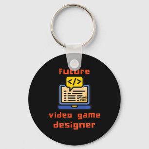 Programmerare för framtida videospelsdesigner nyckelring