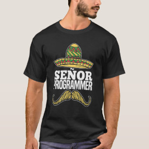 Programmerare för Señor Programmer Developer Progr T Shirt