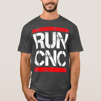 Programmerare för springa cnc-funktion t shirt