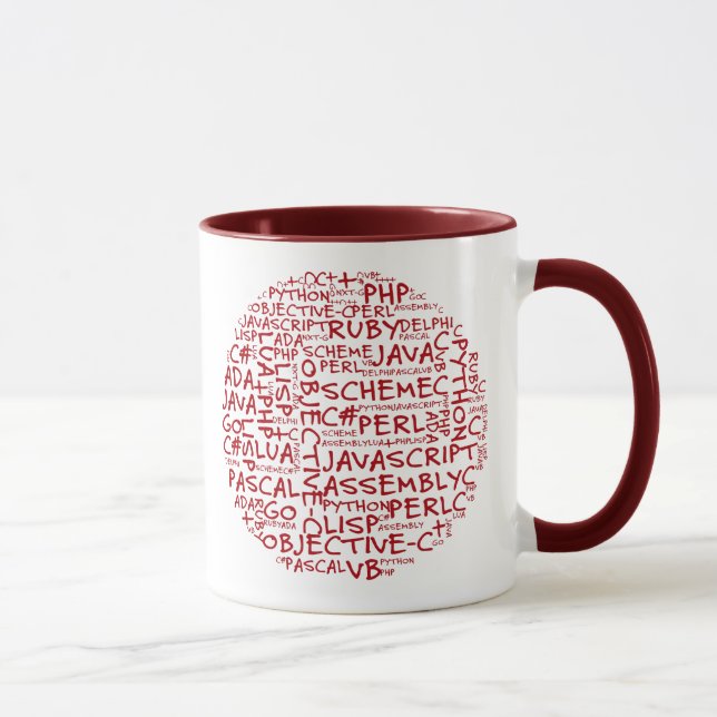 Programmerare har många att programmera expertis mugg (Höger)
